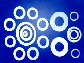 聚四氟乙烯球閥閥座及標準法蘭墊圈 聚四氟乙烯球閥閥座及標準法蘭墊圈